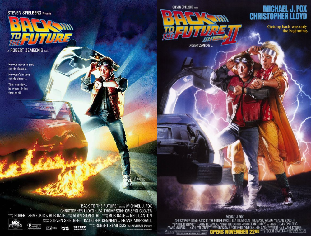 Back To The Future Part 1 & 2 | Tee Pee Drive-In