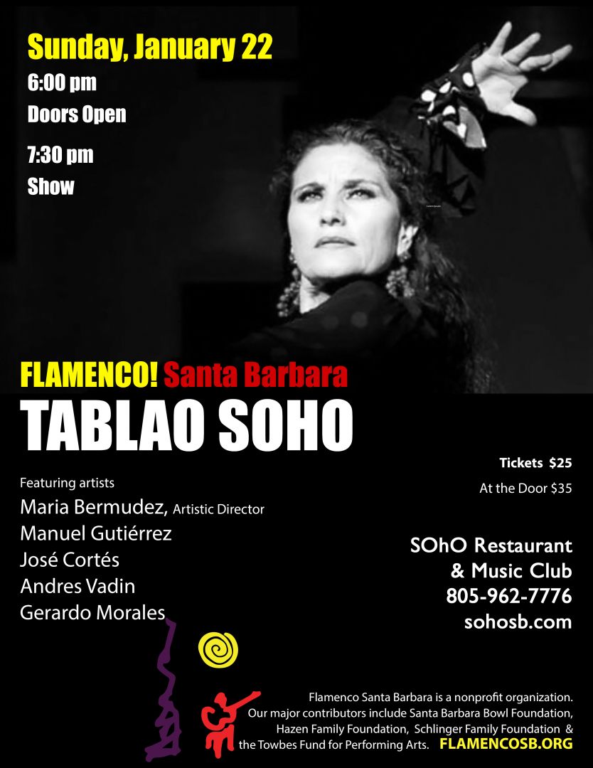 Flamenco Santa Barbara presents: Tablao SOhO