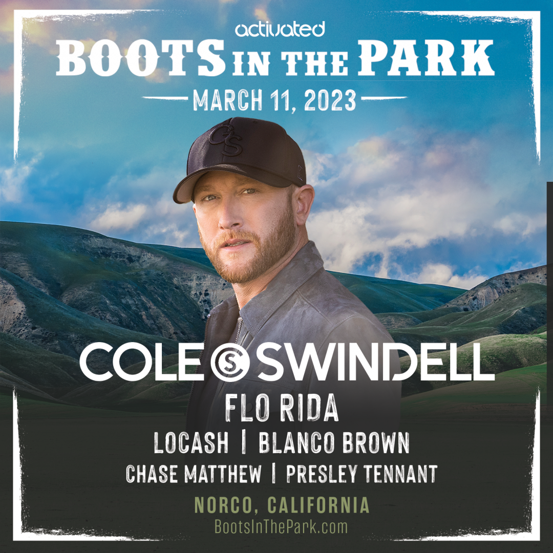 Boots In The Park Presents Cole Swindell, Flo Rida, LOCASH & Friends