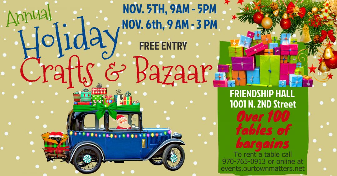 Annual Holiday Crafts Bazaar Our Town Matters