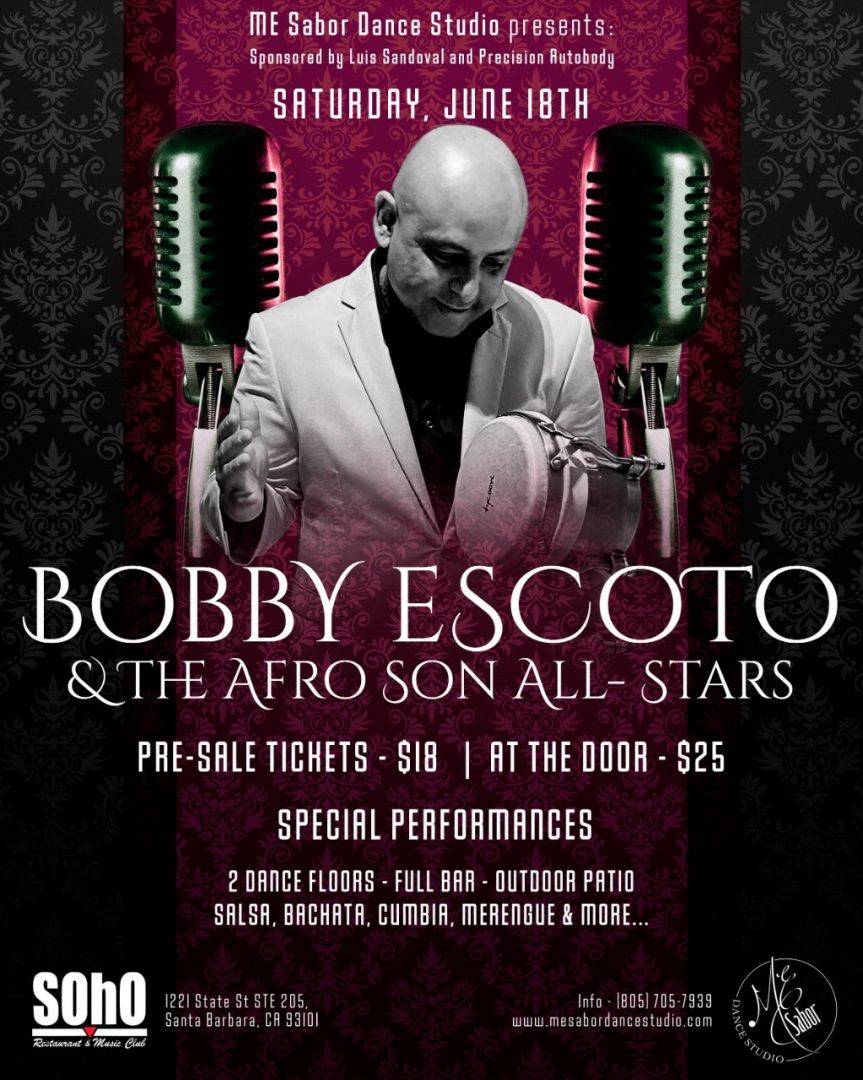 ME Sabor presents: Bobby Escoto & The Afro Son All-Stars