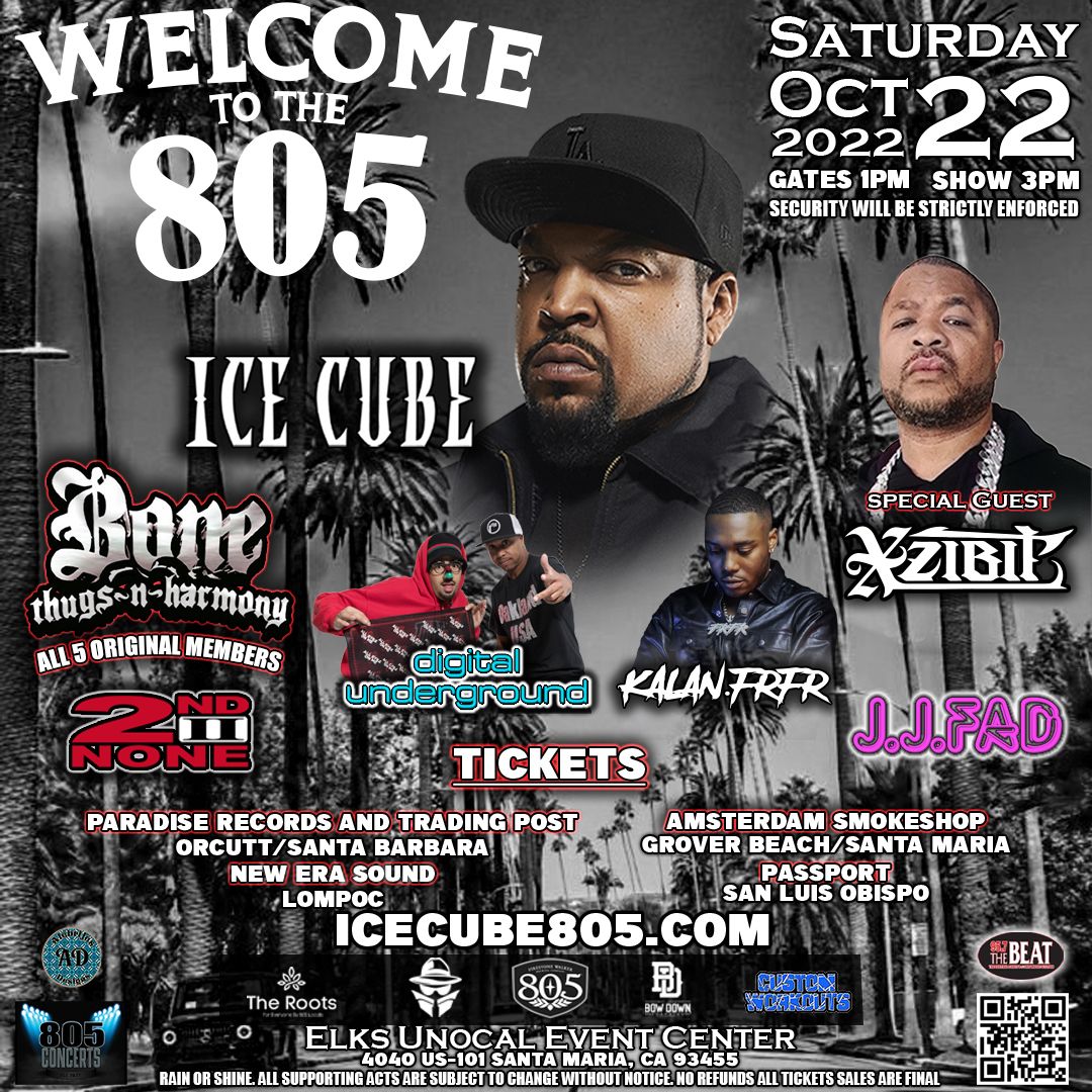 Ice Cube Concert | Live Stream, Date, Location and Tickets info