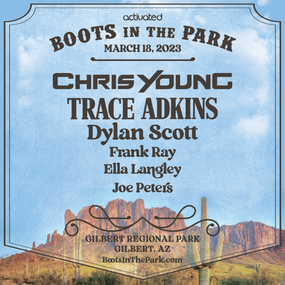 overdracht leef ermee breuk Boots In The Park Presents Chris Young, Trace Adkins, Dylan Scott & Friends  | Activated Events
