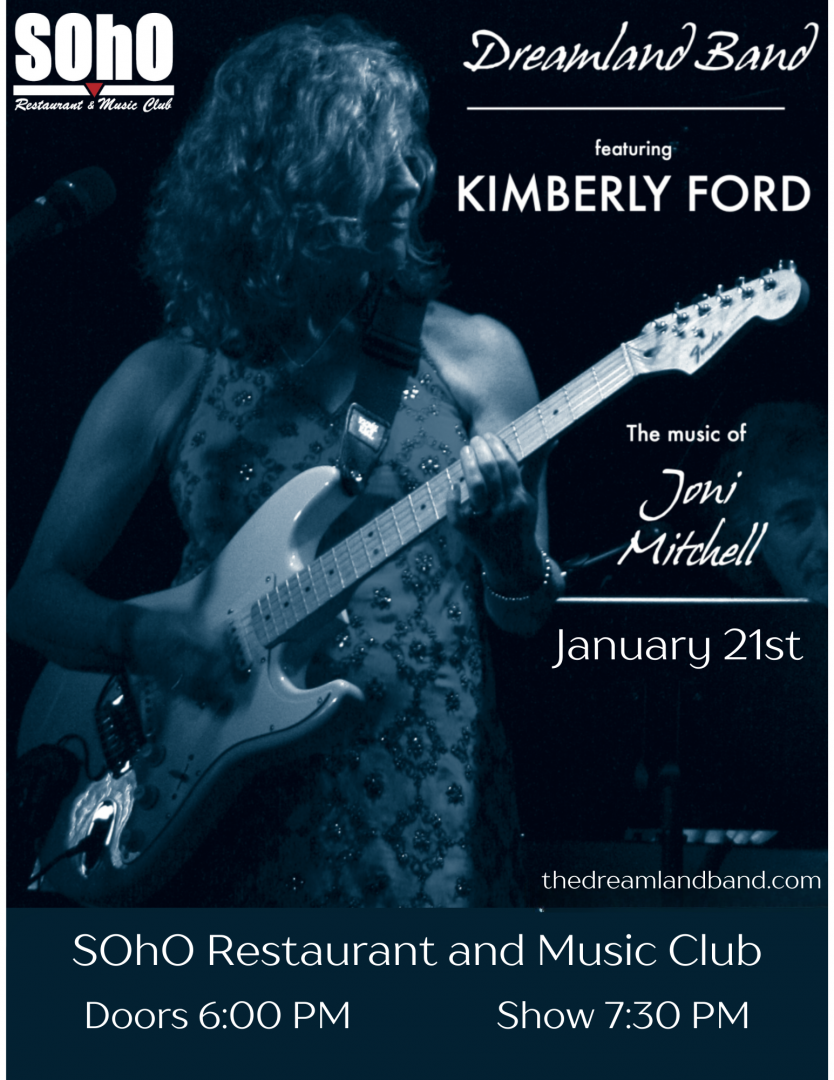 Dreamland- A Tribute to the music of Joni Mitchell feat. Kimberly Ford