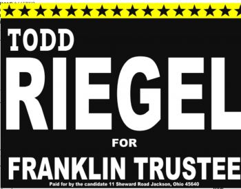 Todd Riegel for Franklin Trustee