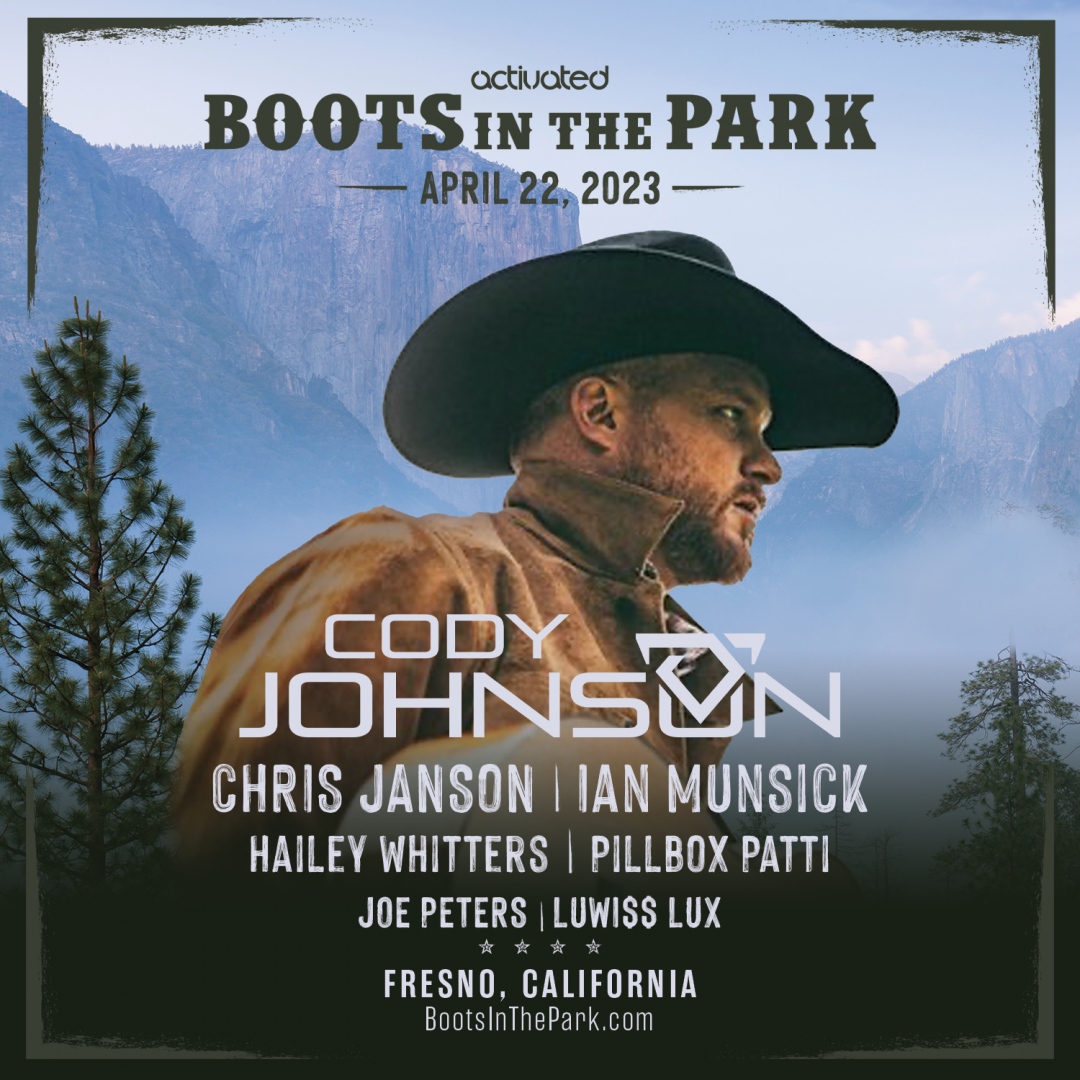 Boots In The Park Presents Cody Johnson, Chris Janson, Ian Munsick