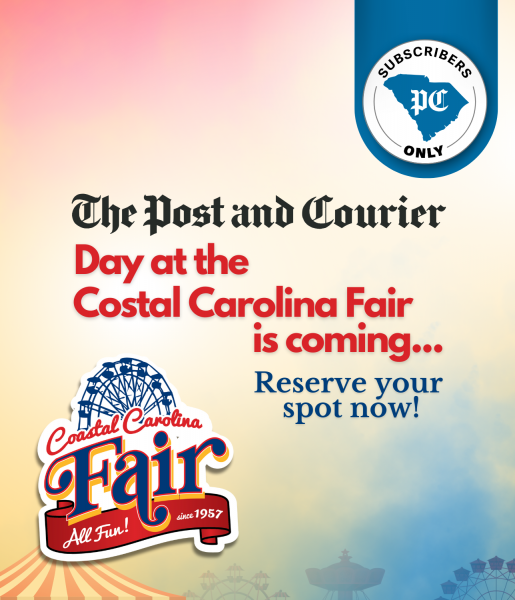 2x Free Admissions for Coastal Carolina Fair 2023 Post and Courier Events