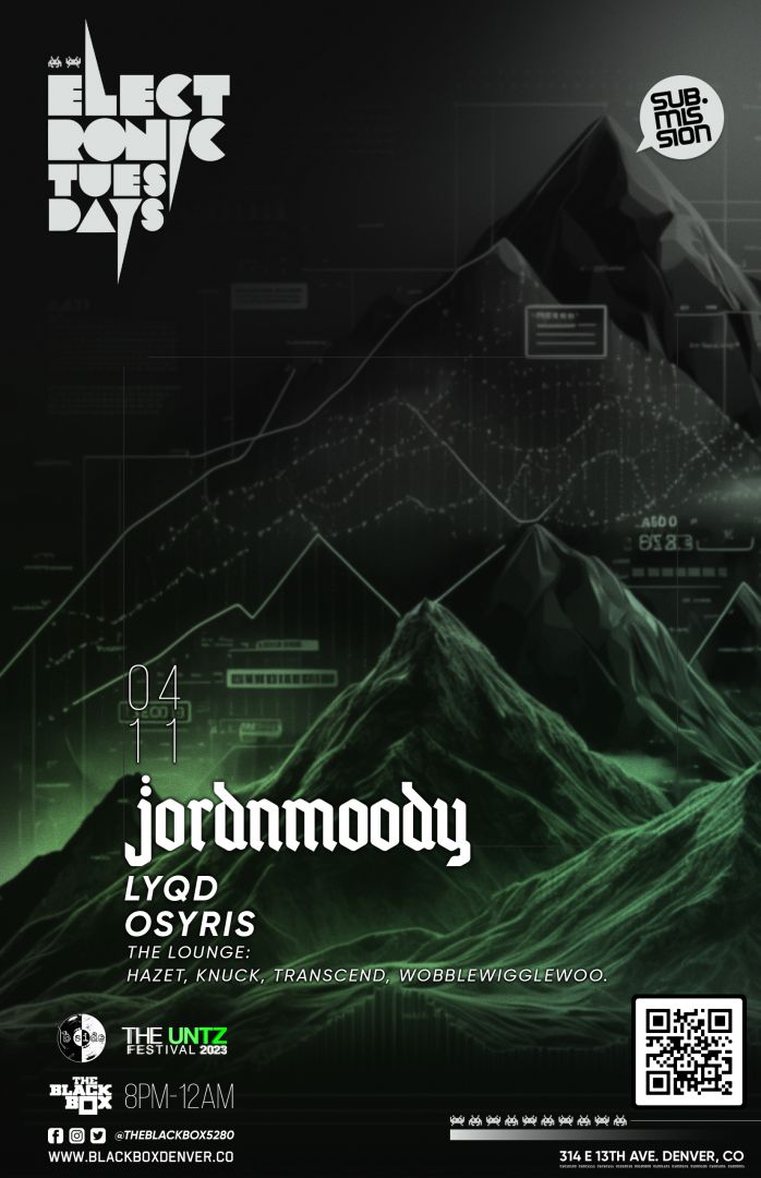 Sub.mission presents Electronic Tuesdays: jordnmoody w/ LYQD, Osyris (The Lounge: DJ Battle)