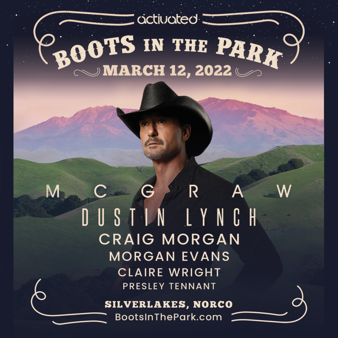 Boots In The Park Presents Tim McGraw & Dustin Lynch | Activated Events