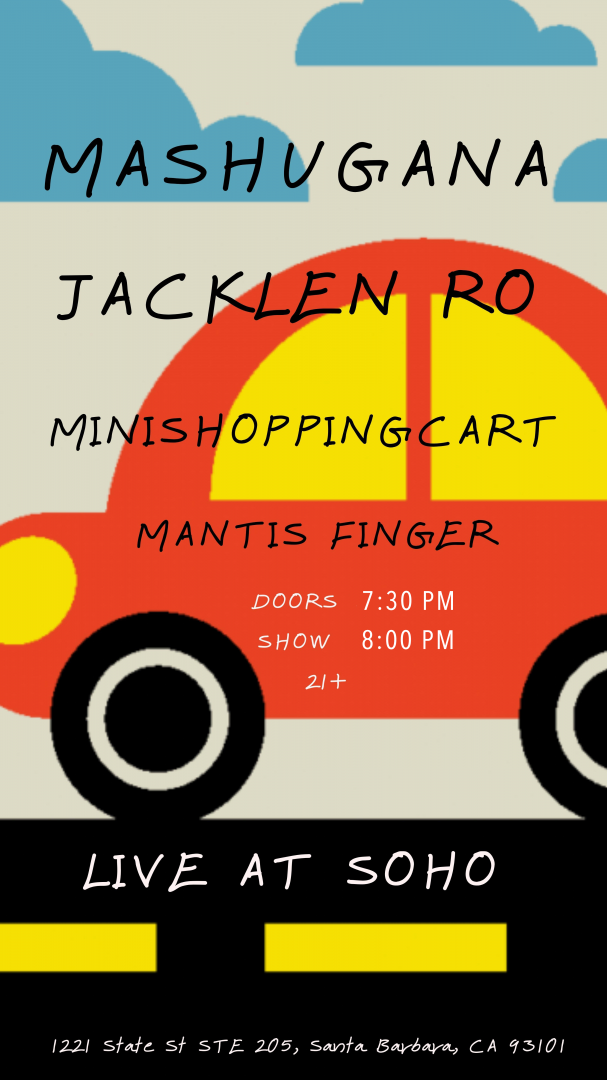 Mashugana / Jacklen Ro /Mini Shopping Cart / Mantis Finger