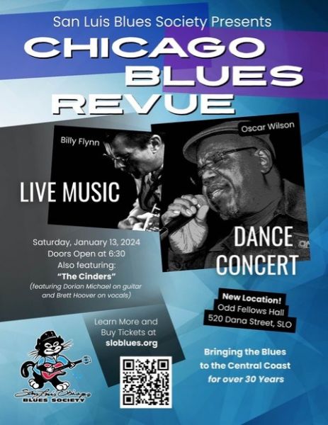 SLO Blues Society: Chicago Blues Revue | My805Tix