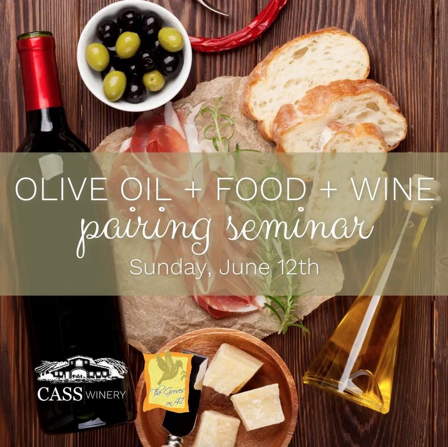 Olive Oil + Food + Wine Pairing Seminar My805Tix