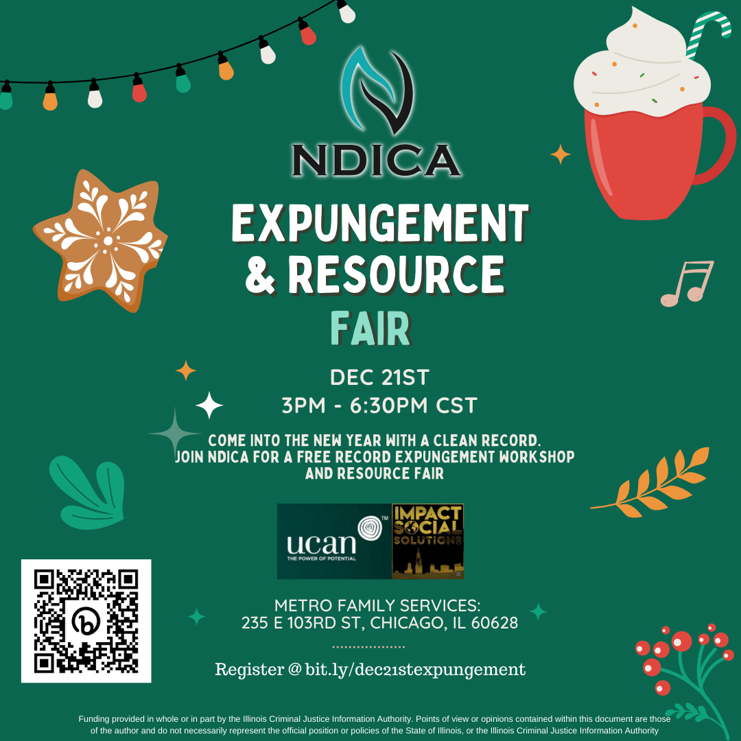 NDICA Chicago Free Expungement & Resource Fair Eventnoire