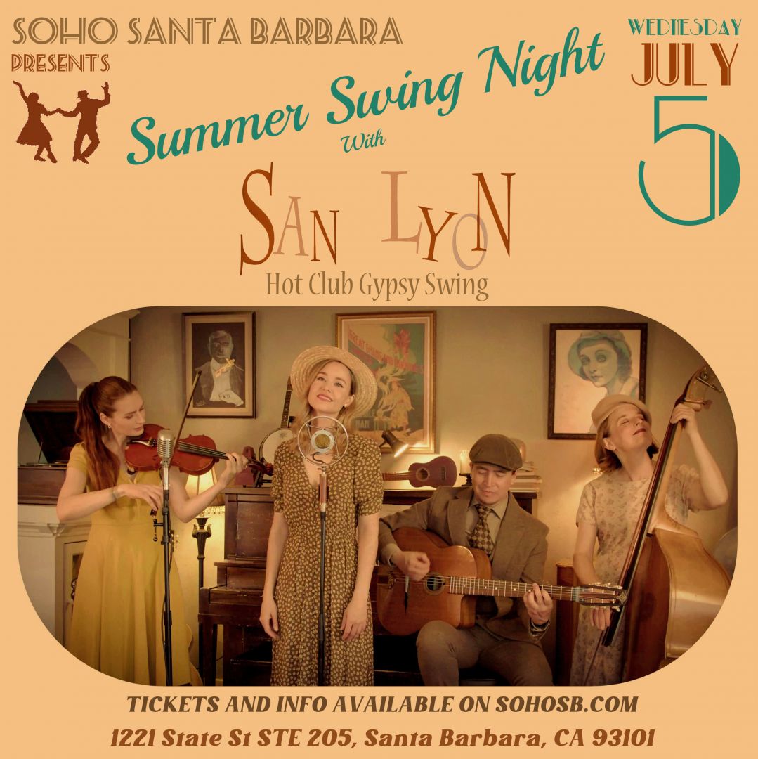 Summer Swing Night with SAN LYON