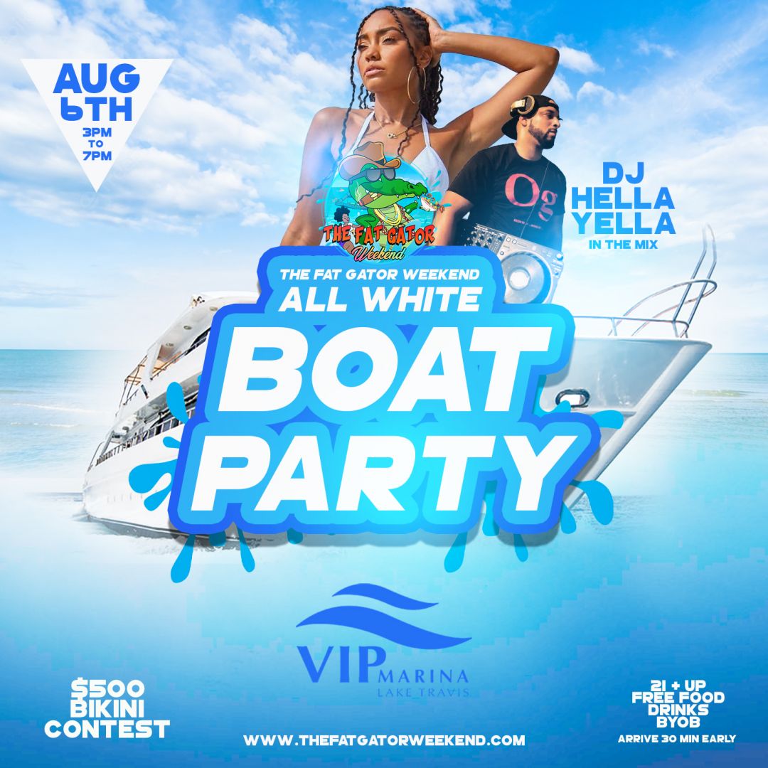 🎫 OPEN AIR BOAT PARTY HOUSE EDITION - HANNAH