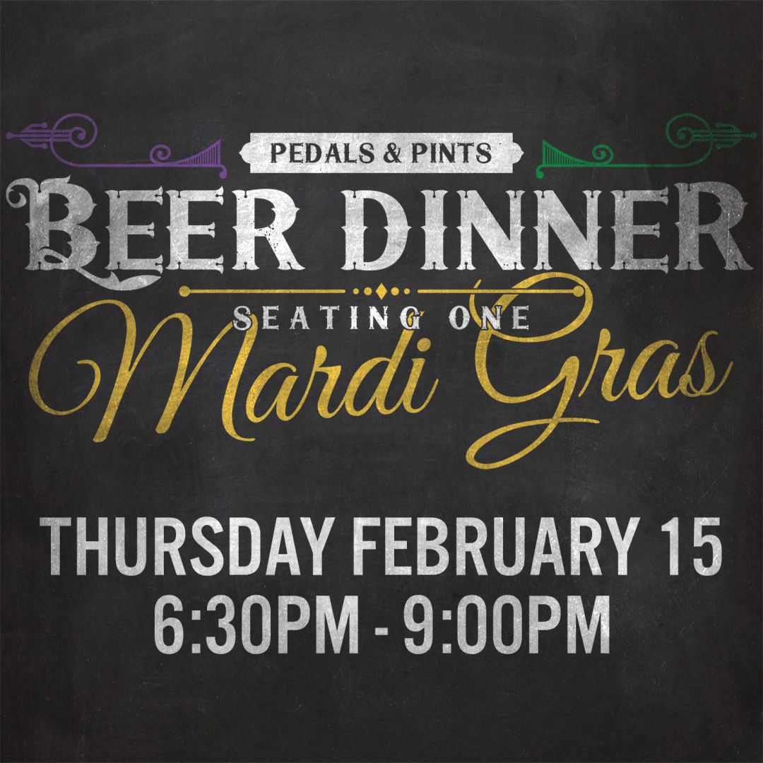 Beer Dinner Seating One Pedals & Pints Brewing Co.