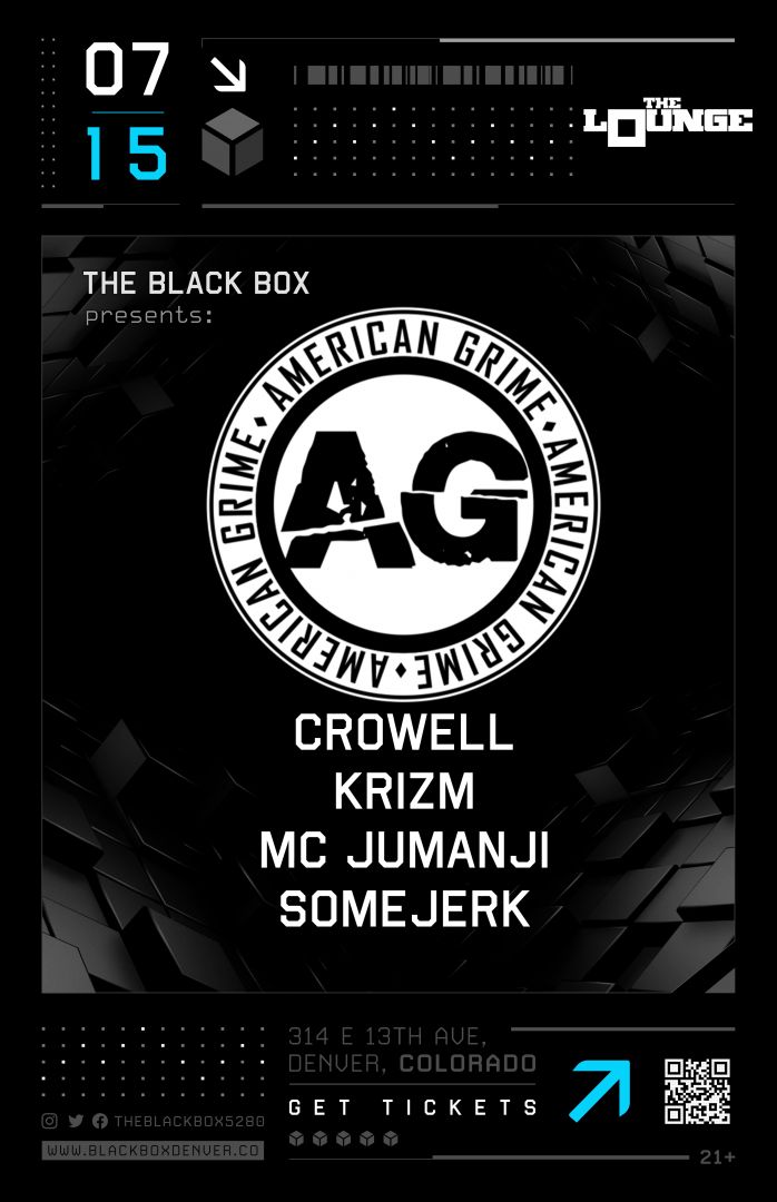 American Grime Records Showcase: Crowell, Krizm, MC Jumanji, Somejerk