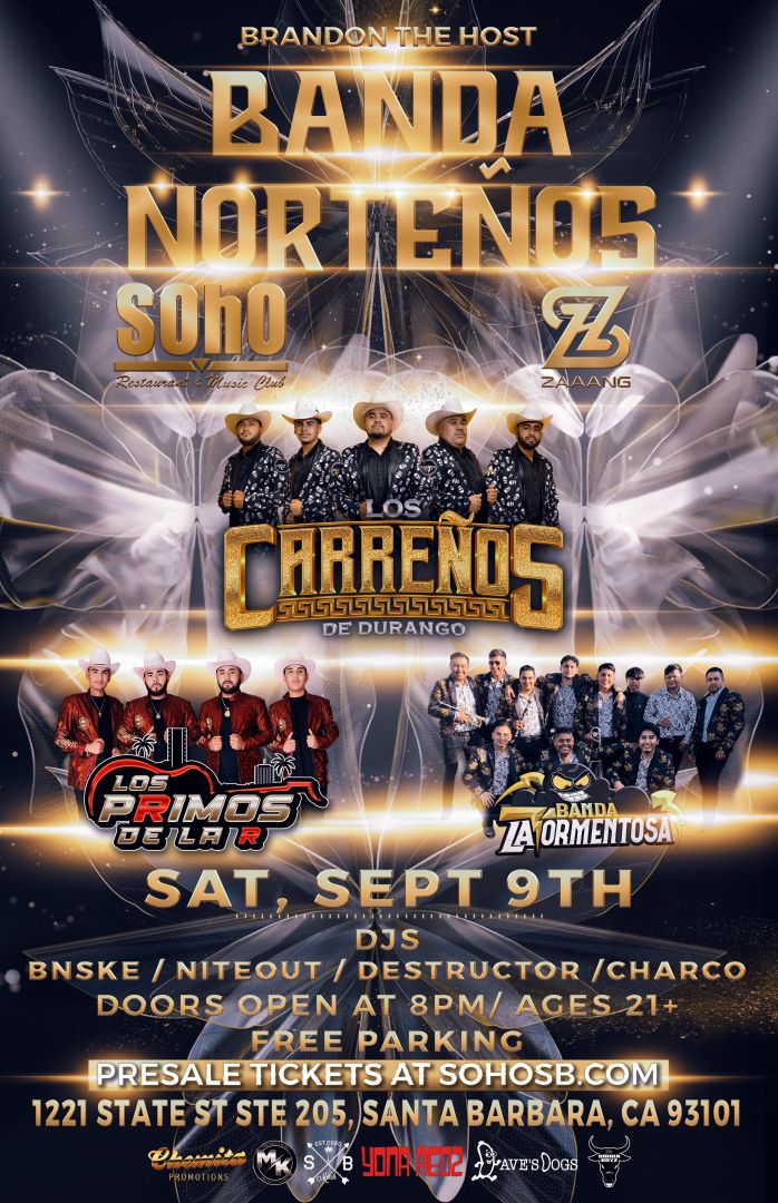 Bandalandia presents: Banda & Norteños Night