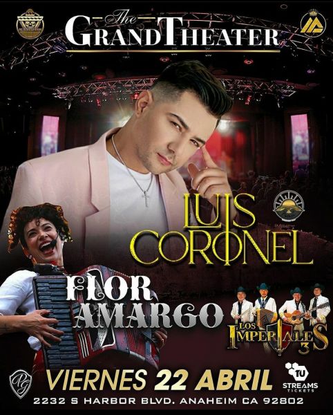 Luis González Oxnard Tickets, Casa Lopez Banquet Hall Oct 22, 2023