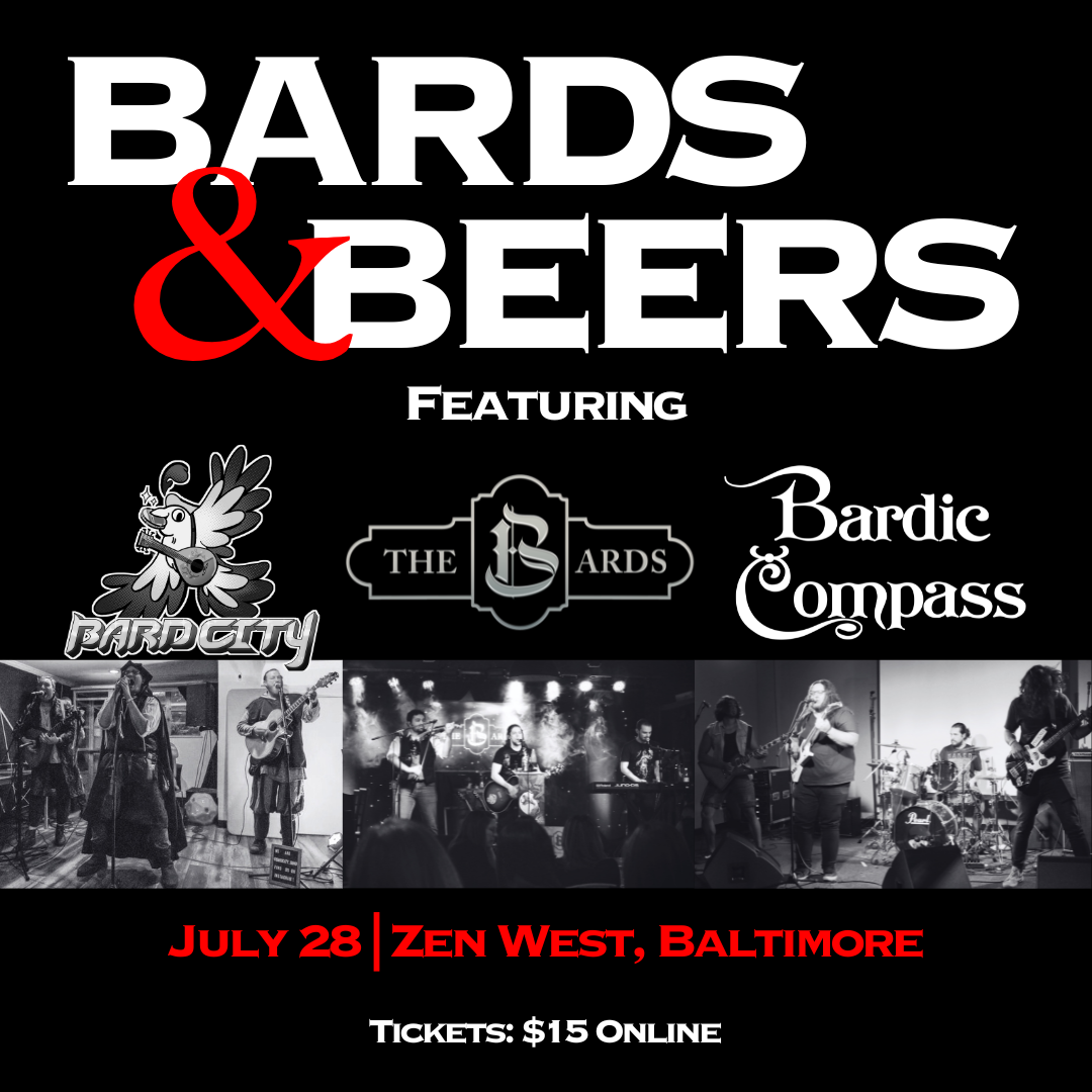 Bards & Beers At Zen West | TicketHive