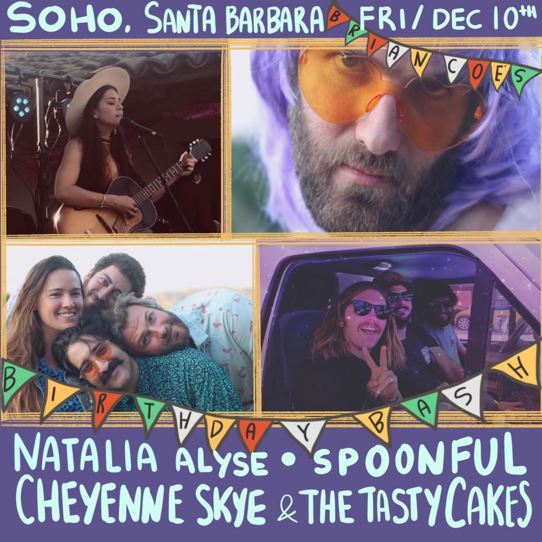 Cheyenne Skye & The Tasty Cakes w/ Spoonful & Natalia Alyse