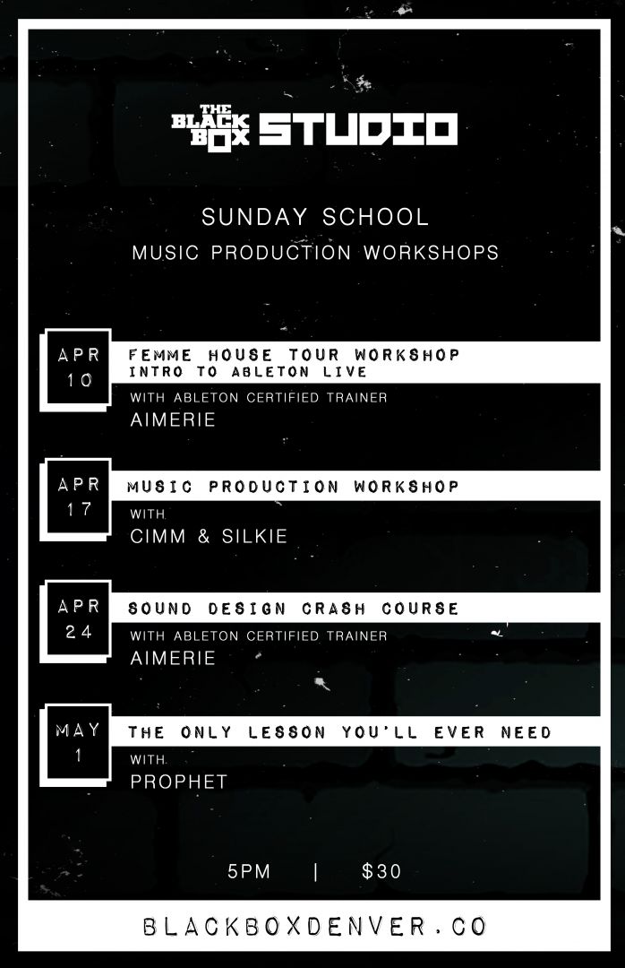 Sunday School: Aimerie - Sound Design Crash Course