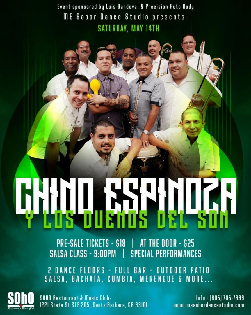 ME Sabor presents: Chino Espinoza y Los Duenos Del Son