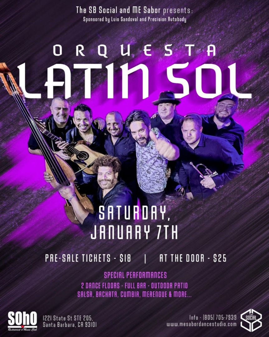 ME Sabor presents:Orquesta Latin Sol