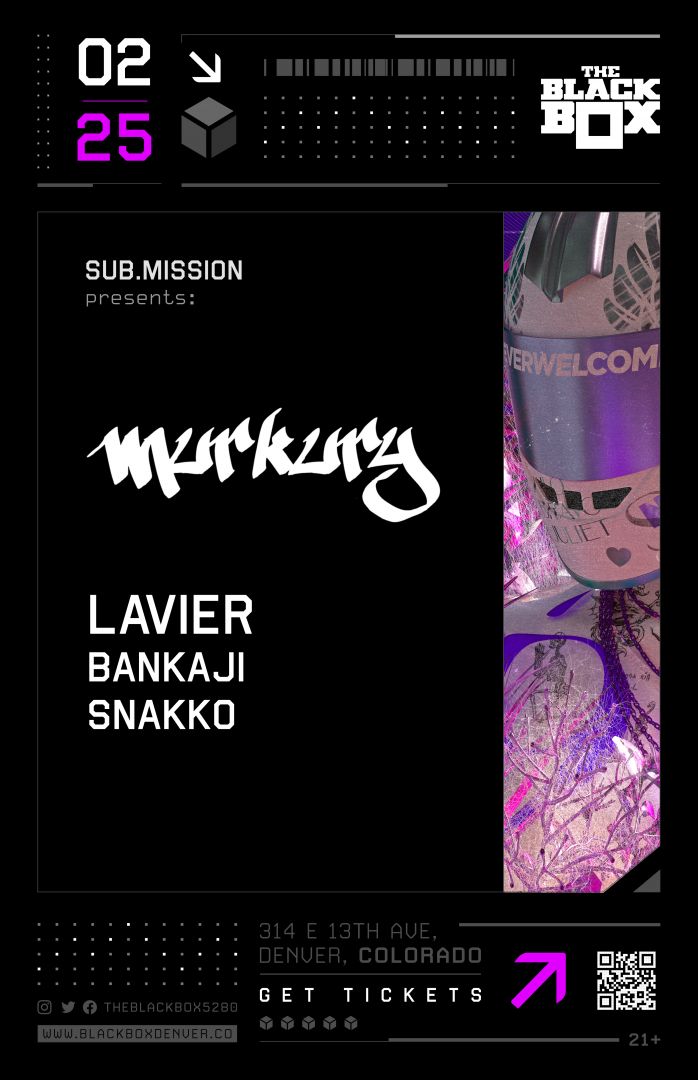 Sub.mission presents: Murkury w/ Lavier, Bankaji, Snakko