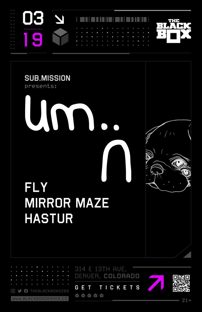 Sub.mission presents: um.. w/ Fly, Mirror Maze, Hastur