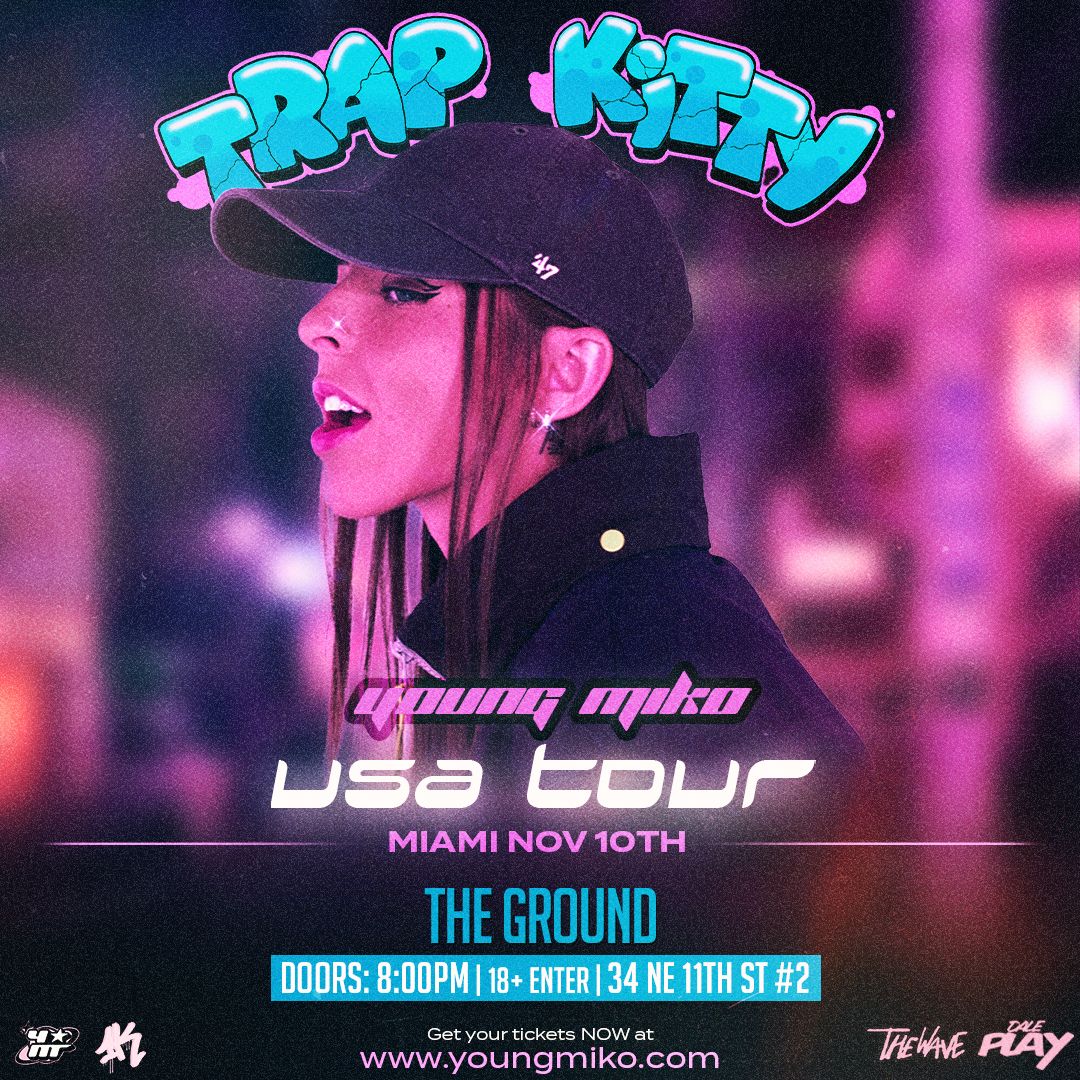 Young Miko 'Trap Kitty Tour' Miami | Dale Play Live