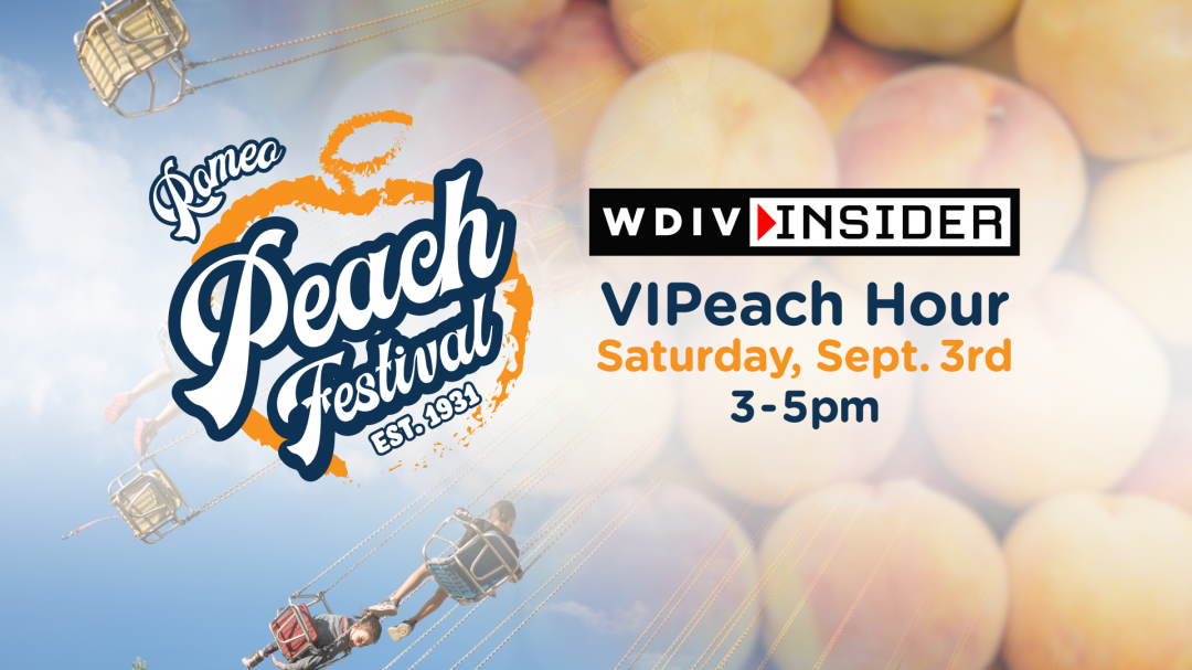 Romeo Peach Festival WDIV Insider VIPeach Hour Click On Detroit