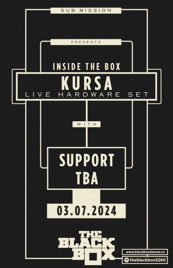 Sub.mission presents Inside The Box: Kursa - Live Hardware Set (18+)