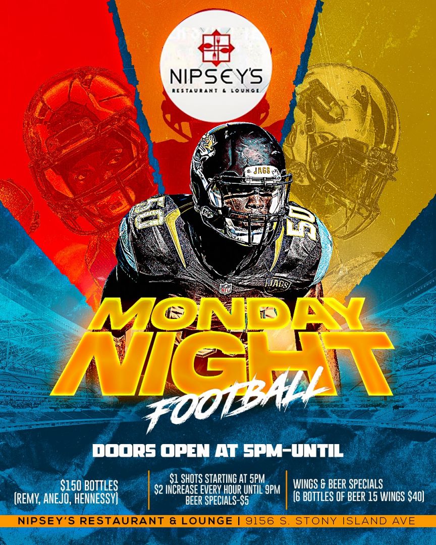 Monday Night Football Watch Party Eventnoire