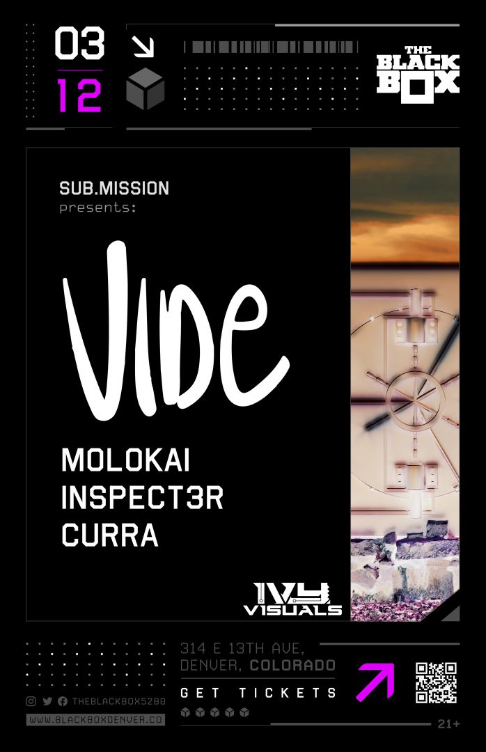 Sub.mission presents: vide w/ Molokai, Inspect3r, Curra