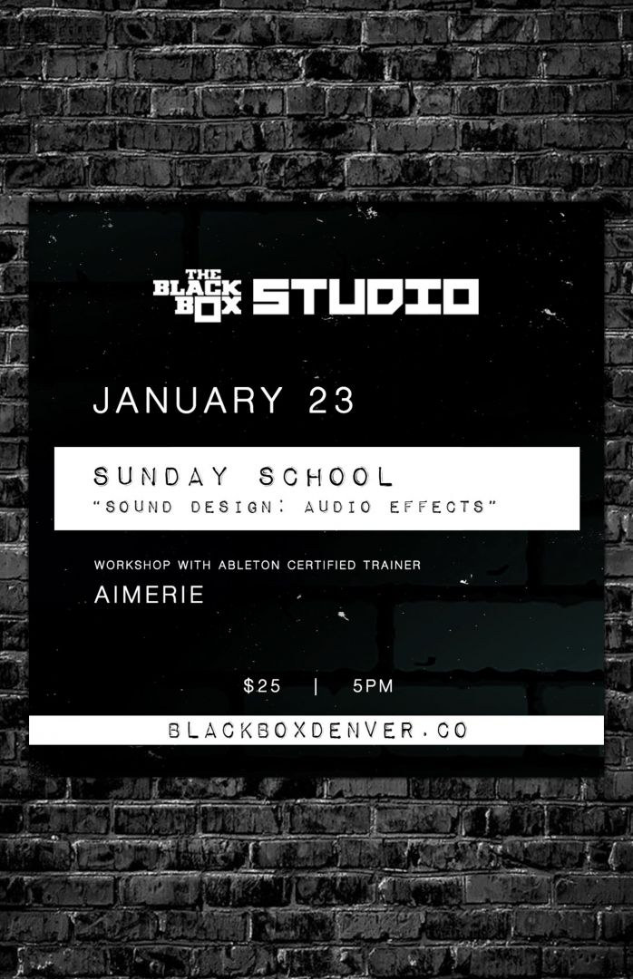 Sunday School w/ Aimerie: Audio Effects Processing
