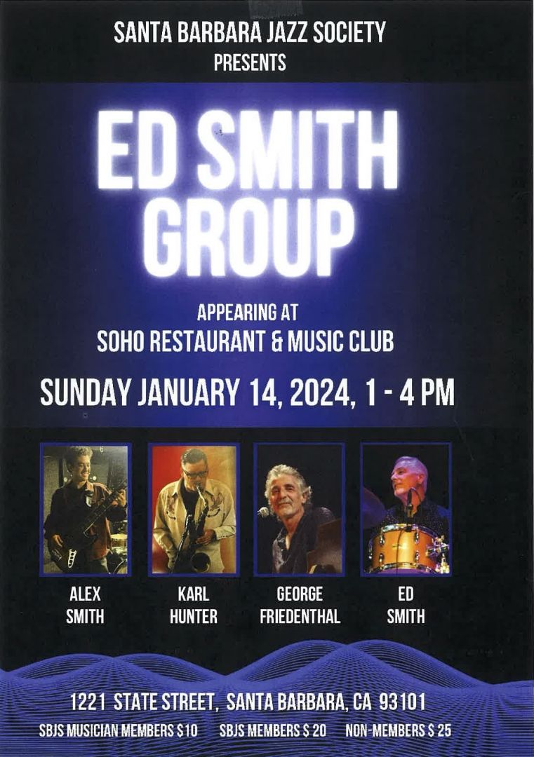 Santa Barbara Jazz Society feat. The Ed Smith Group