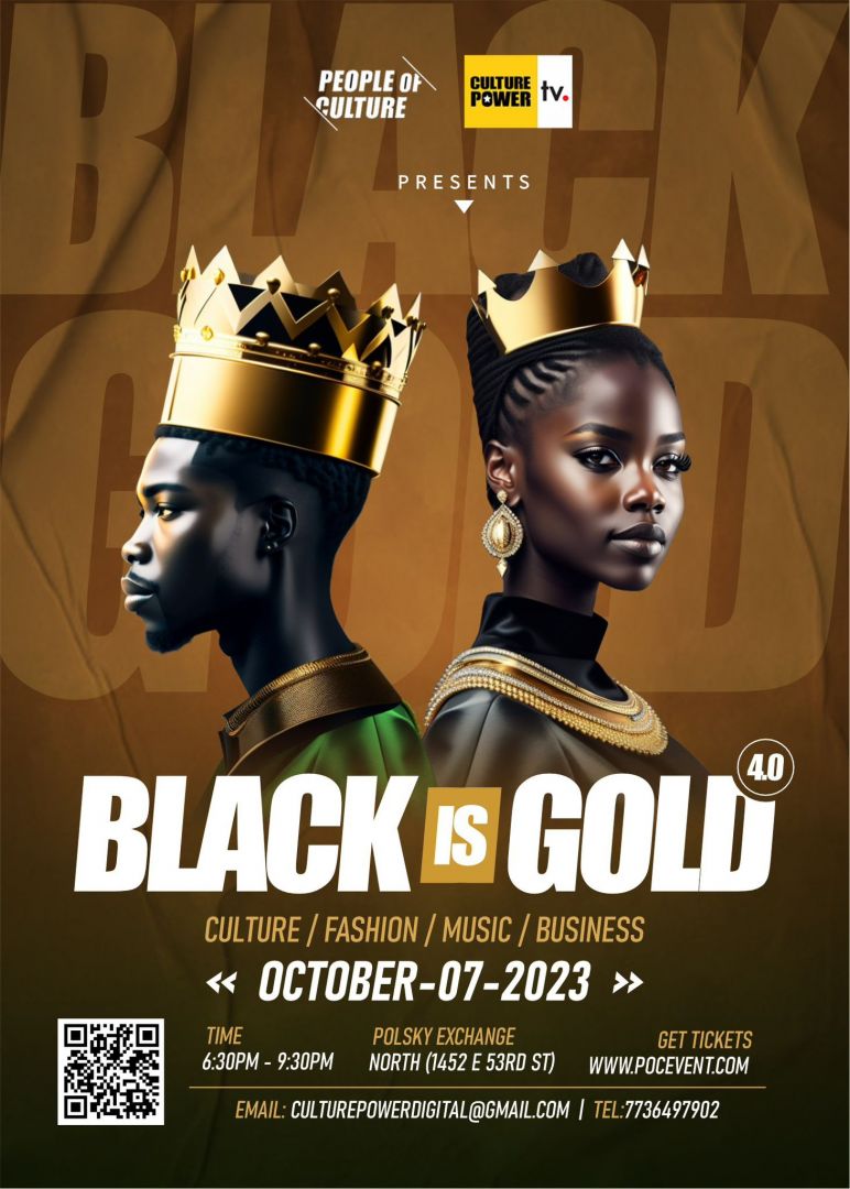 Black is Gold (People of Culture 2023) Eventnoire