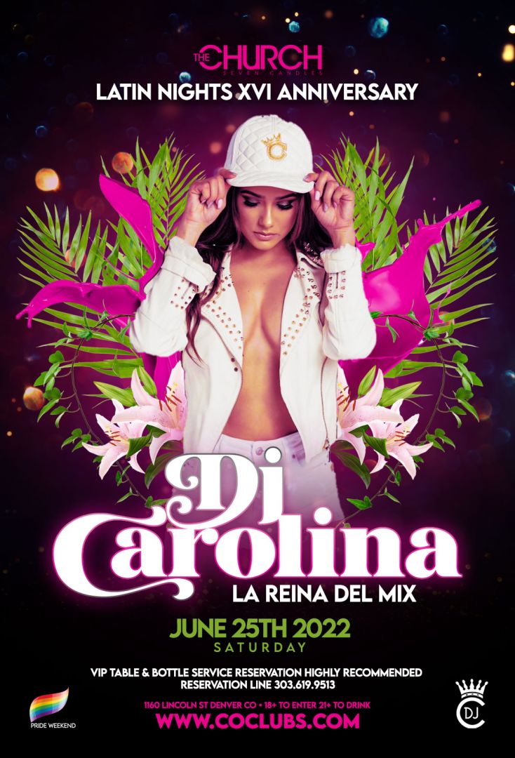 DJ Carolina - Latin Nights XVI Anniversary