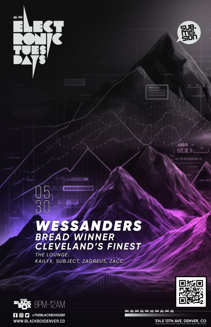 Sub.mission presents Electronic Tuesdays: Wessanders w/ Bread Winner, Cleveland's Finest (The Lounge: DJ Battle)