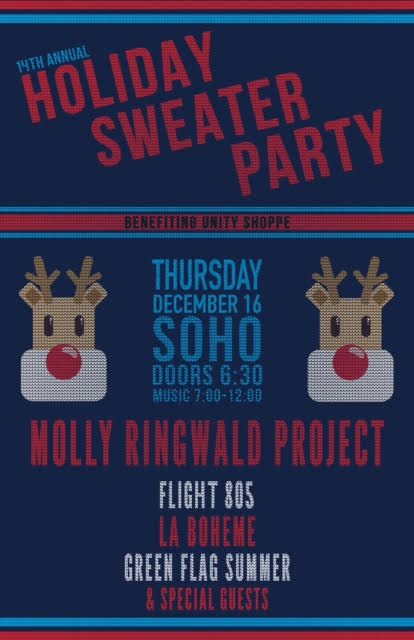 14th Annual Holiday Sweater Party feat. MOLLY RINGWALD PROJECT