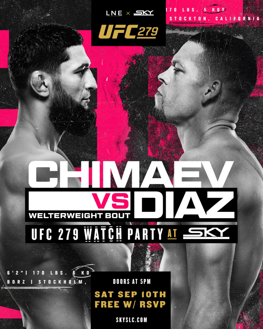 Ufc 279 Watch Party At Sky Sky Slc