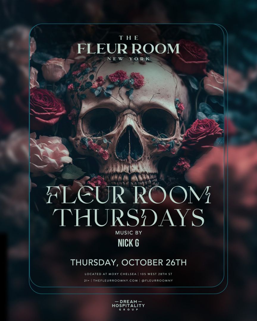 The Fleur Room, Moxy Chelsea
